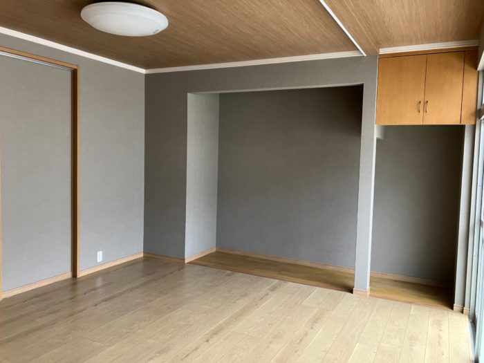 和室を洋室にリフォームしました!