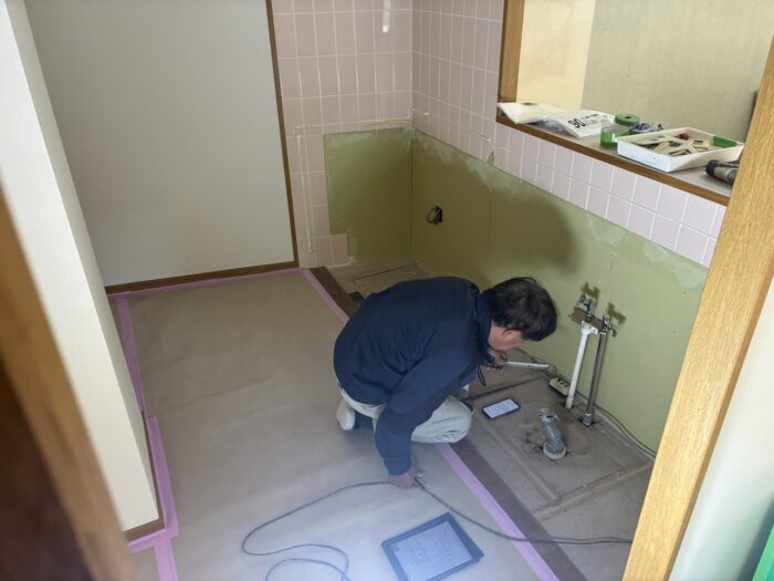 マンションキッチン交換工事