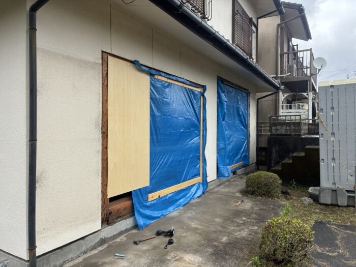 リノベ現場の養生を行います！