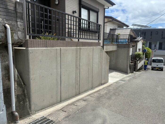 土間洗浄リフォームを行いました