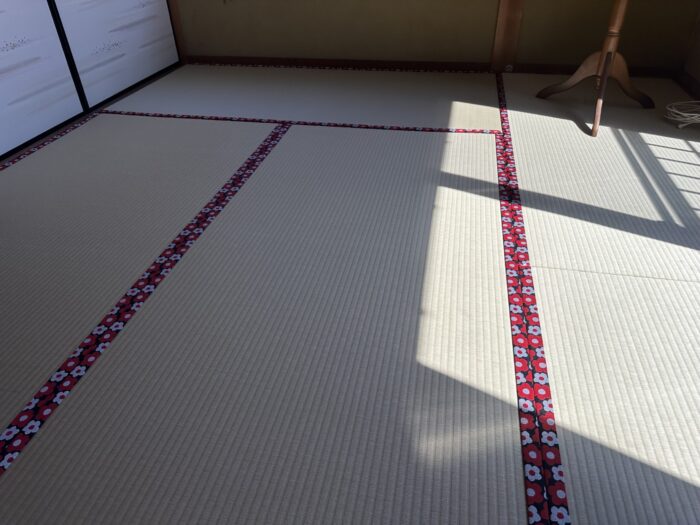 リノベーションのお引渡し前です。