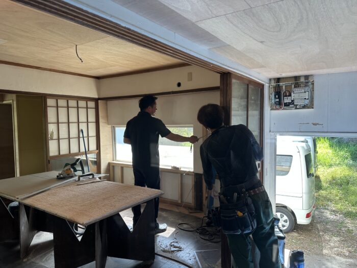 内部リノベーション工事中です！